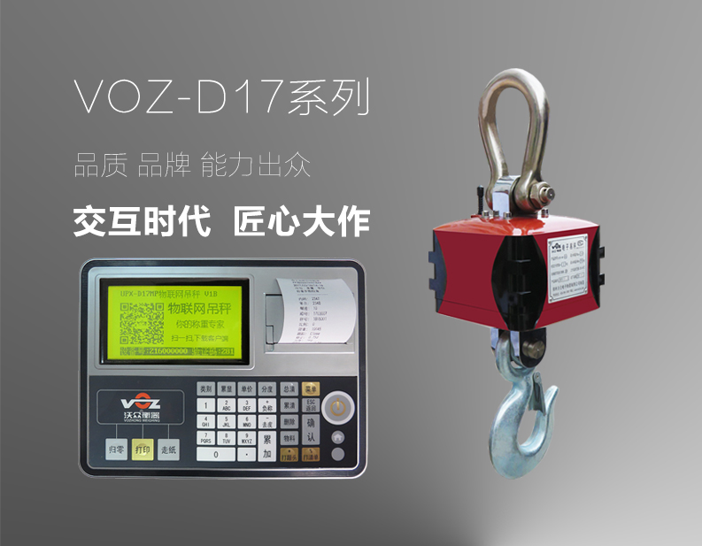 VOZ-D17MPA型電子吊秤